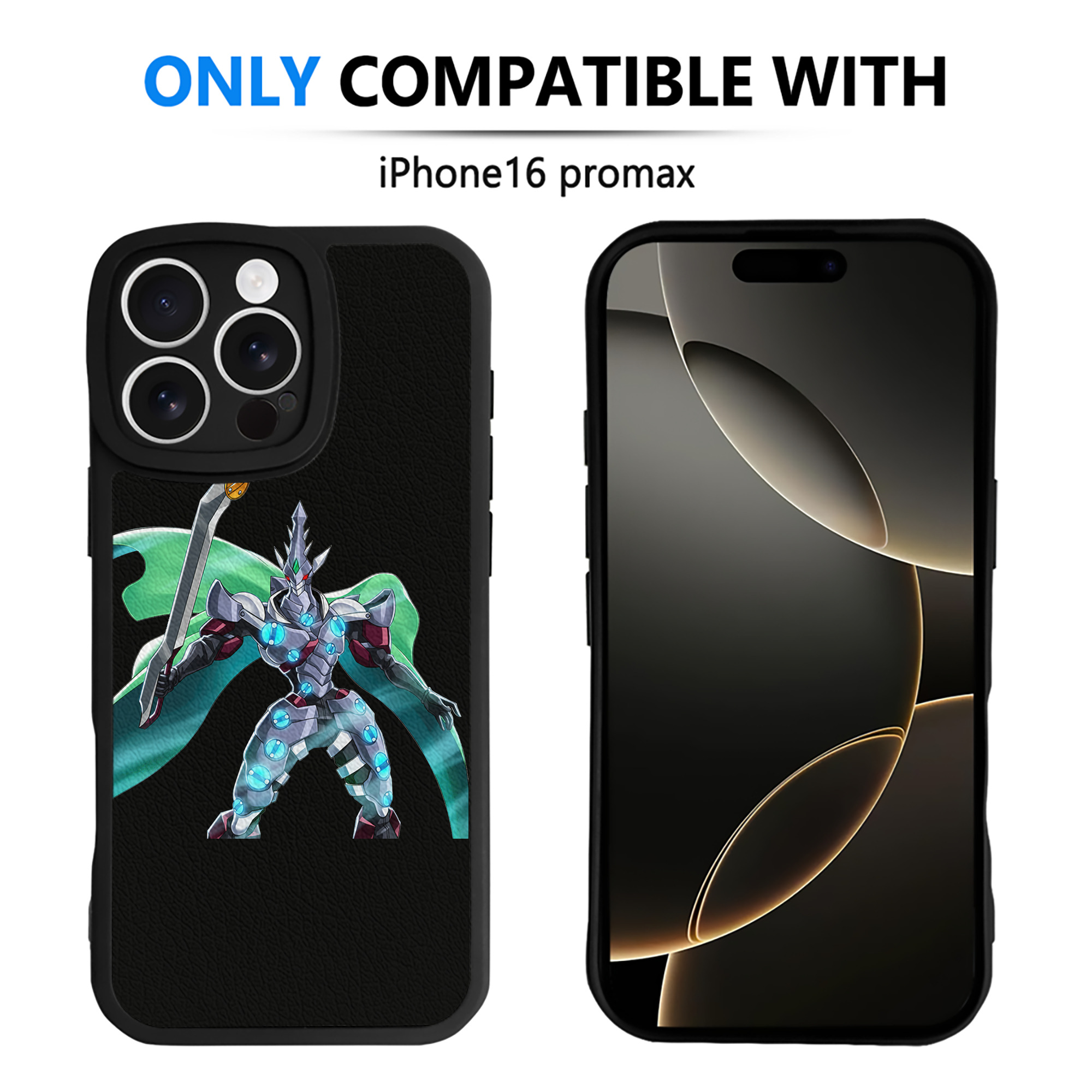 （画像用） 遊☆戯☆王 Yu-Gi-Oh! 【iPhone 16シリーズ対応】シリコンスマホケース（レザー調） 材質：シリコン